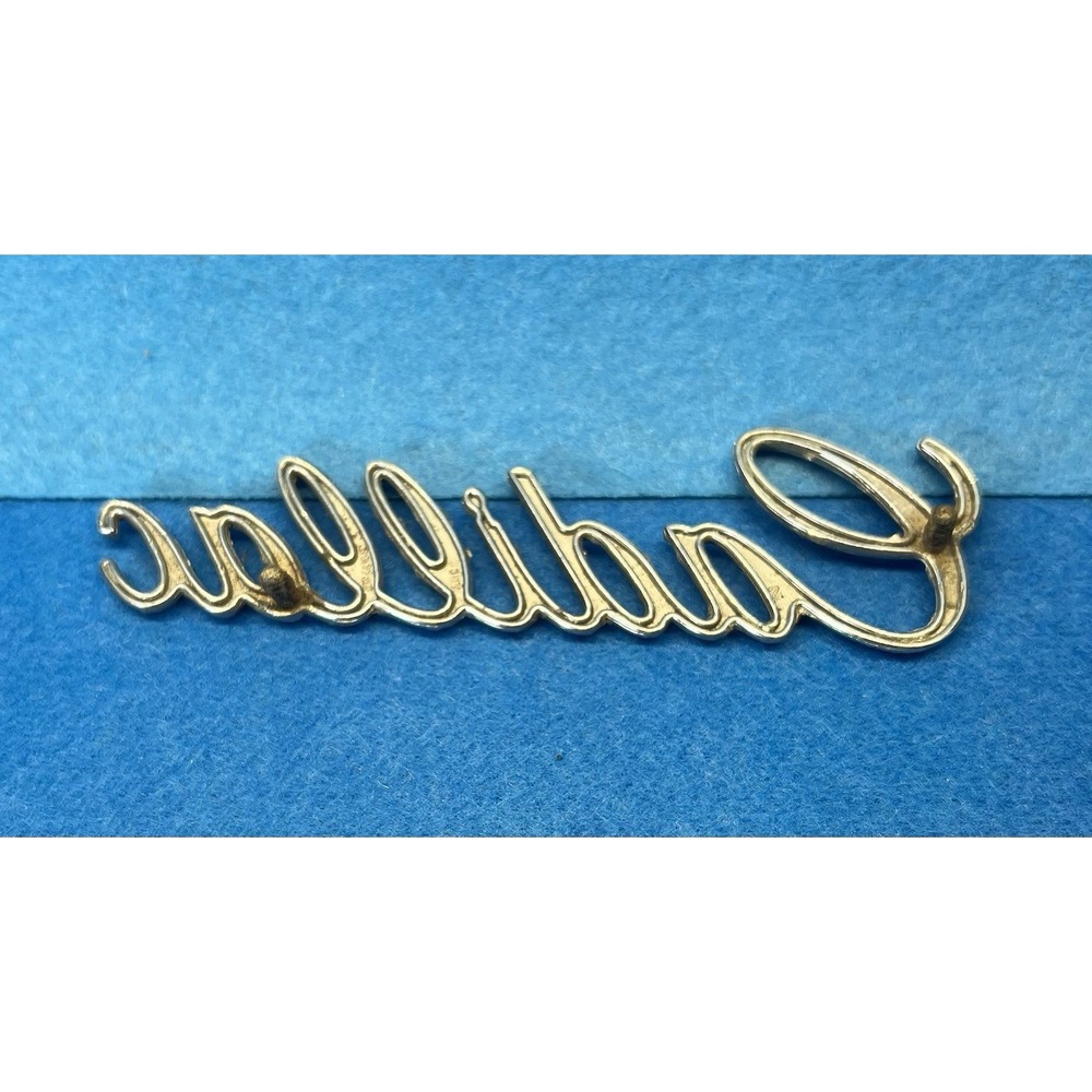 Cadillac Grille Script Emblem - Picture 2 of 5